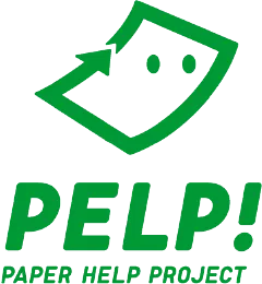 紙資源のアップサイクル（PELP!）画像